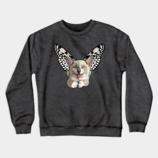 Tree Nymph Flitter Kitty Crewneck Sweatshirt